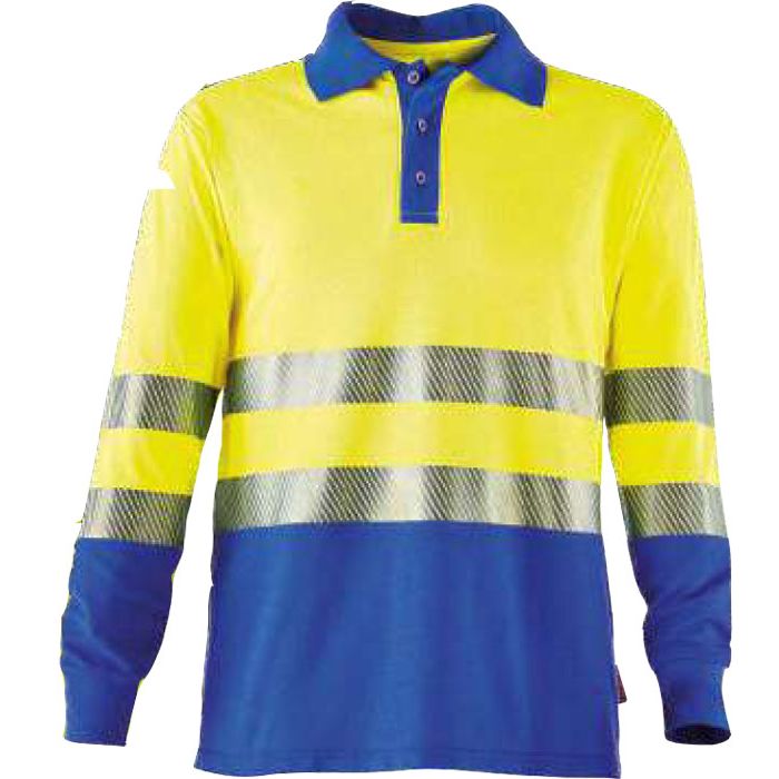 rofa® Warnschutz Multinorm Polo-Shirt rofa® Multinormkleidung rofa 605139 Polo 220 g/m²