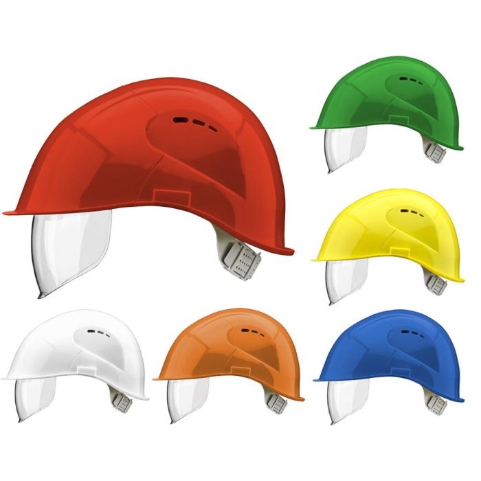 VOSS Schutzhelm VisorLight Helm mit integriertem Visier