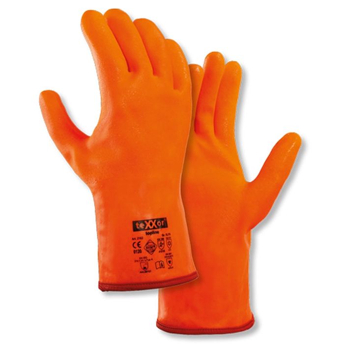 wasserdichte Arbeitshandschuhe PVC Winterhandschuhe teXXor® 2162