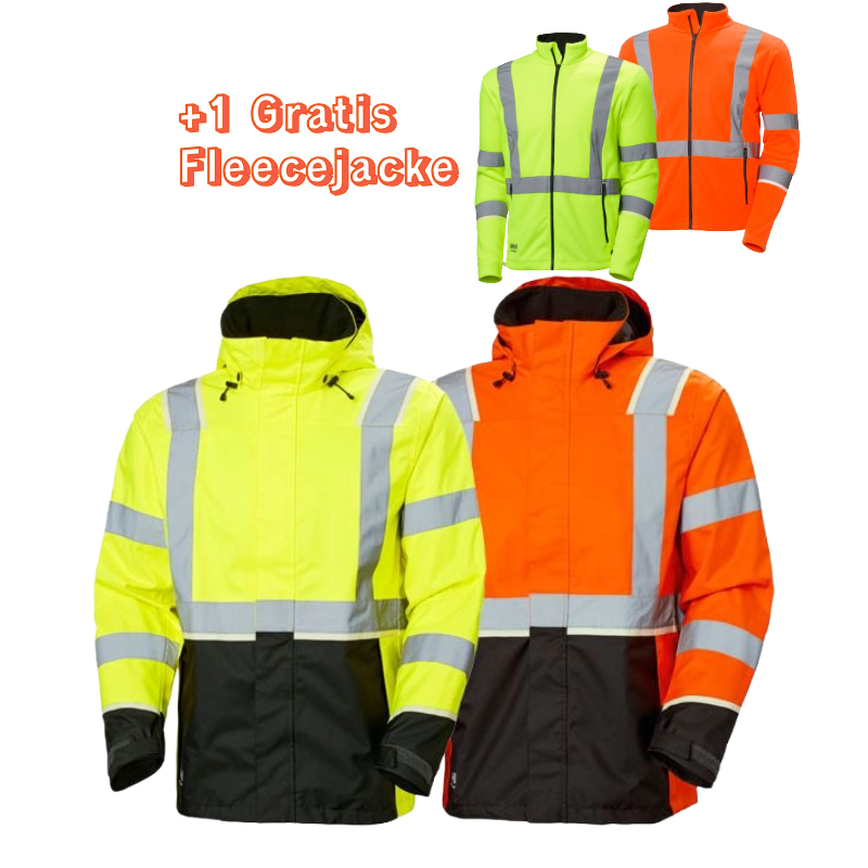 AKTION - 2 in 1 | Helly Hansen® UC-ME Shelljacke 71185 & Fleece Jacke 72172