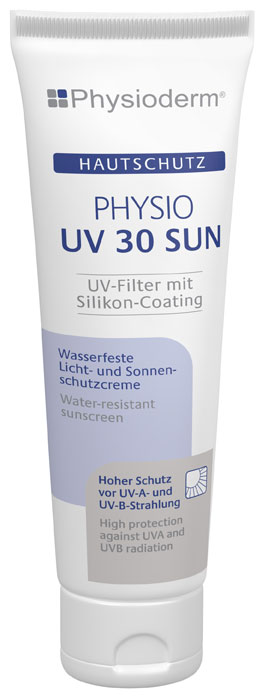 Physioderm® PHYSIO UV 30 SUN Hautschutzcreme Physioderm Hautschutz - 100 ml Tube