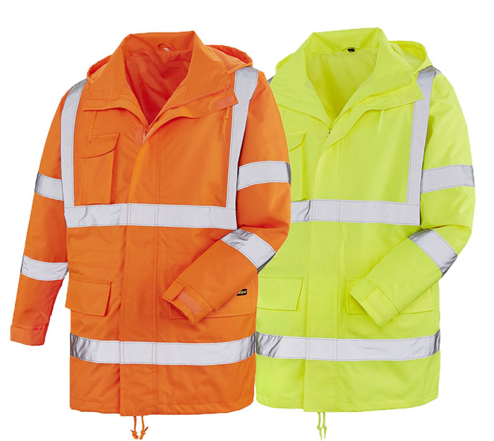 teXXor® 4101 4102 Warn Regenjacke teXXor® Barrie Warnschutzjacke