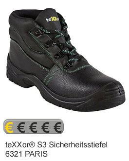 teXXor-6321-Paris-Sicherheitsstiefel